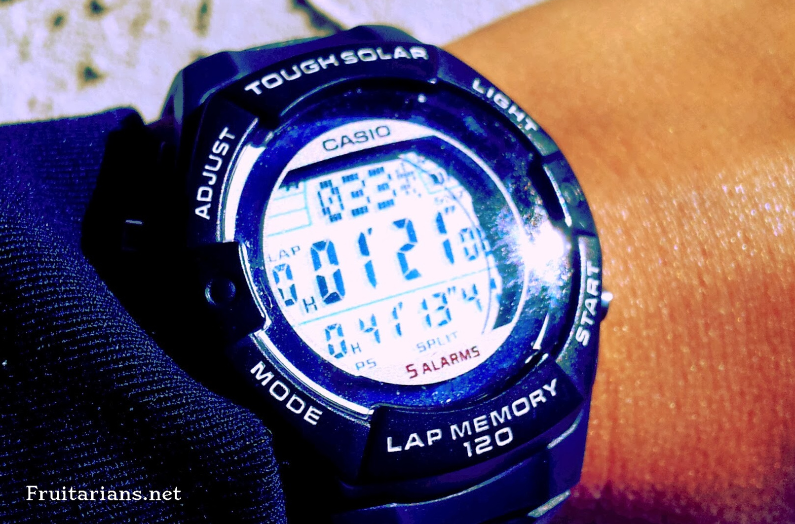 My watch with 33 rounds (25 yards x 66)